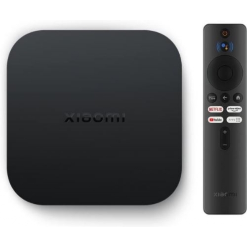 Xiaomi Mi TV Box S 2nd Gen UltraHD 4K 8GB WiFi Noir - Android TV -  AUX/HDMI/USB