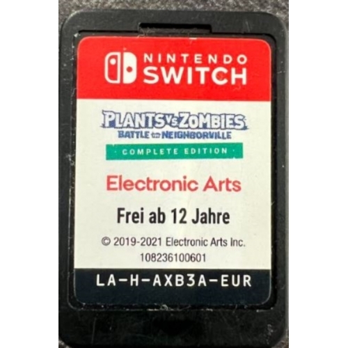 Plants vs Zombies Battle For Neighborville Switch Loose 