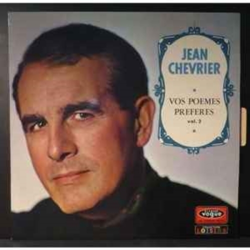 Jean Chevrier – Vos Poèmes Préférés Vol.2 VYNILE 33T