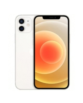 IPHONE 12 BLANC 64GO BATTERIE:100% + COQUE ET VERRE TREMPE OFFERT