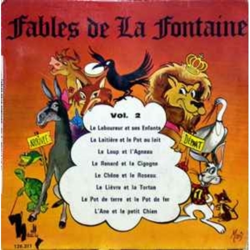 Fables De La Fontaine (Vol. 2) VINYLE 33T