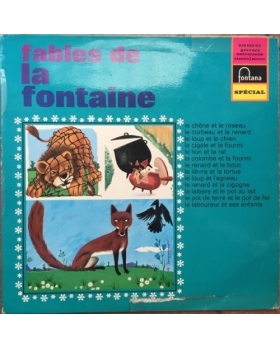 Fables De La Fontaine VINYLE 33T