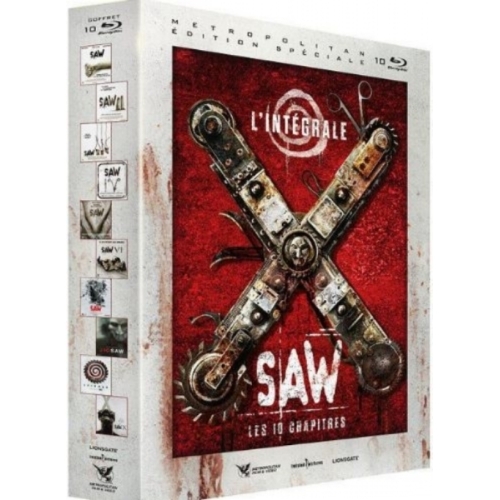 Coffret Integrale Saw - 10 Films - Blu-Ray 