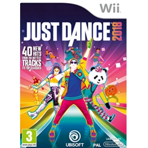 Just Dance 2018 WII AVEC NOTICE 