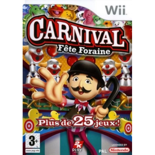 CARNIVAL FETE FORAINE WII AVEC NOTICE 
