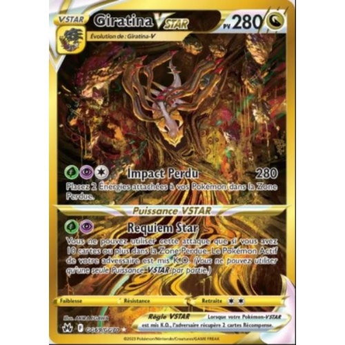GIRATINA  VSTAR GG69/GG70 PV280 