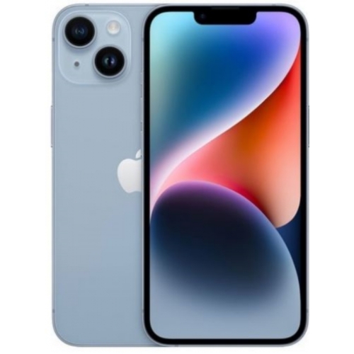 IPHONE 14 PLUS 5G 128GO BLEU BATTERIE:91% + COQUE ET VERRE TREMPE OFFERT