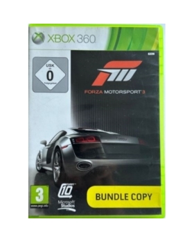 FORZA MOTORSPORT 3 XBOX 360 AVEC NOTICE BUNDLE COPY