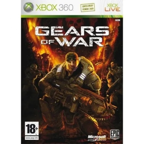 GEARS OF WAR AVEC NOTICE XBOX 360