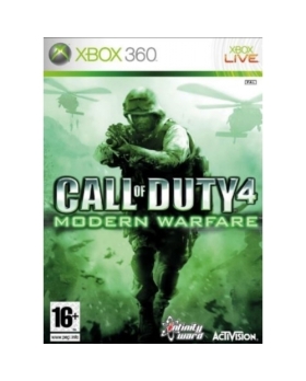 CALL OF DUTY 4 MODERN WARFARE XBOX 360 AVEC NOTICE 
