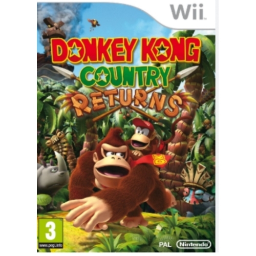 donkey kong country returns wii avec notice 