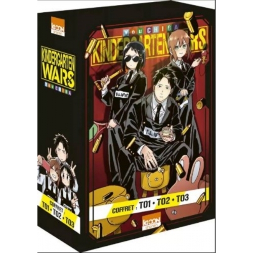 Coffret Kindergarten Wars vol. 1 à 3 2025
