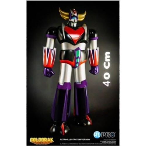 Figurine GOLDORAK Figurine Grendizer 40 cm Retro Illustration Version A Legend of Heroes HL PRO