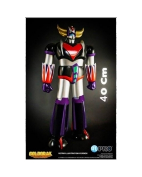 Figurine GOLDORAK Figurine Grendizer 40 cm Retro Illustration Version A Legend of Heroes HL PRO