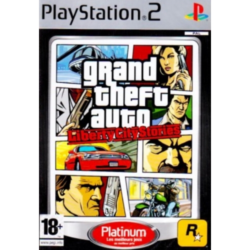 GTA - Liberty City stories - platinum AVEC NOTICE 