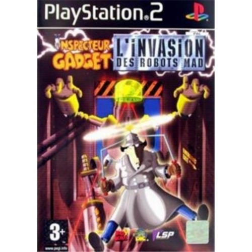 INSPECTEUR GADGET L'INVASION DES ROBOTS MAD PS2 AVEC NOTICE 