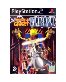 INSPECTEUR GADGET L'INVASION DES ROBOTS MAD PS2 AVEC NOTICE 