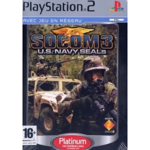 Socom 3 - U.S. Navy Seals - Platinum PS2 AVEC NOTICE 