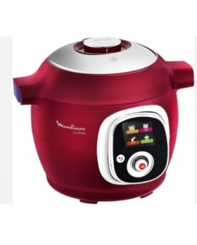 MOULINEX COOKEO CE701500 100 RECETTES ROUGE 6L 