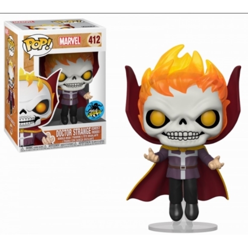 Funko Pop Marvel  412 Doctor Strange (Ghost Rider) EN BOITE