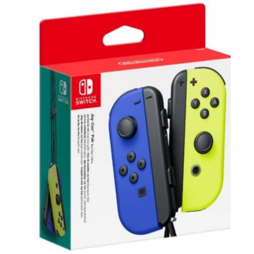 PAIRE DE JOY-CON SWITCH OFFICIELLE VIOLET/JAUNE 