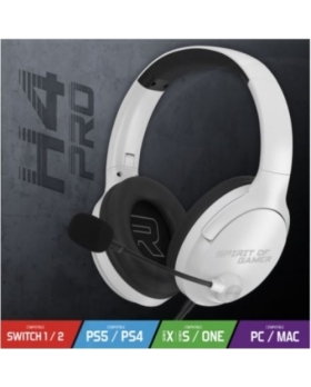  CASQUE GAMER PS5-PS4 / JACK 3.5 MM + ADAPTATEUR PC MIC-PH4WT 