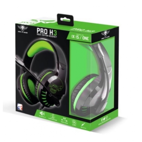 PRO-H3 GREEN CASQUE SOG POUR XBOX SERIES XIS - XBOX ONE / JACK 3,5 MM MIC-PH3XXS 