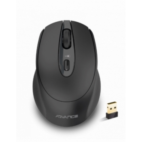 ADVANCE Souris Optique sans fil Advance NOIR FEEL WIRELESS