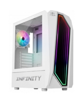 BOITIER SPIRIT OF GAMER - INFINITY DARK Boitier PC Gamer BLANC RGB