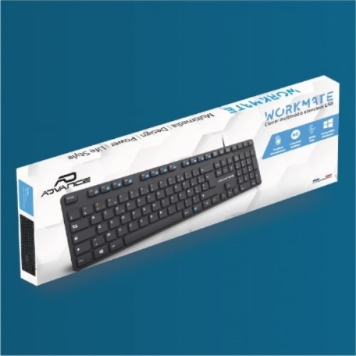 WORKMATE - CLAVIER SILENCIEUX FILAIRE USB 