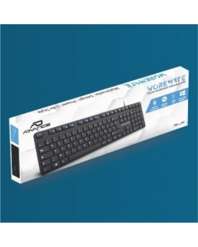 WORKMATE - CLAVIER SILENCIEUX FILAIRE USB 