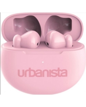 ECOUTEUR SANS FIL BLUETOOH URBANISTA  AVEC REDUCTION DE BRUIT AUTONOMIE:24H ROSE