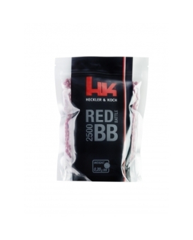 BILLES BBS 6MM HK RED 0.20G SACHET X2500 NEUF