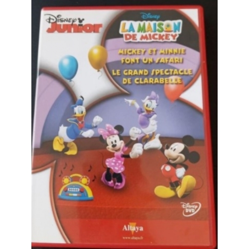 La maison de mickey - Mickey et minnie font un safari : le grand spectacle DVD