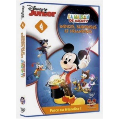 La Maison de Mickey - 04 - Indices, surprises et friandises  DVD