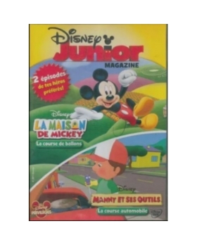 DISNEY JUNIOR MAGAZINE LA MAISON DE MICKEY/MANNY ET SES OUTILS DVD 