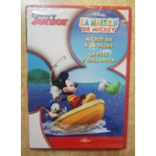 La maison de Mickey DVD - Mickey va à la pèche, la fête d'halloween
