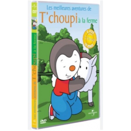 T'choupi - Les meilleures aventures de T'choupi à la ferme  dvd
