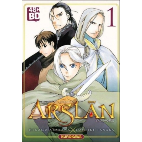The heroic legend of Arslan Tome 1 Manga 