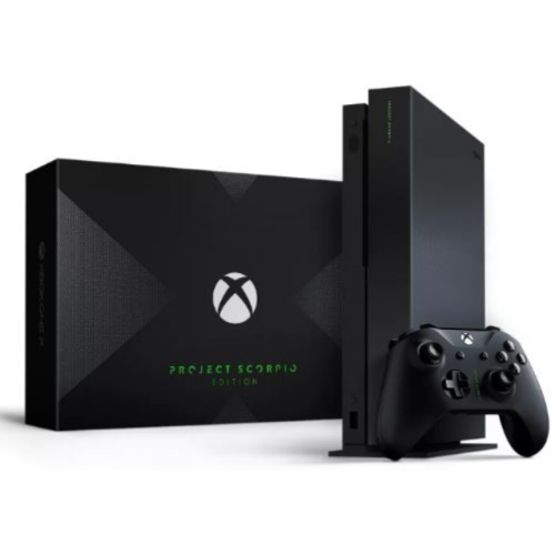 XBOX ONE X EDITION PROJECT SCORPIO 1TO COMPLETE MANETTE OFFICIELLE