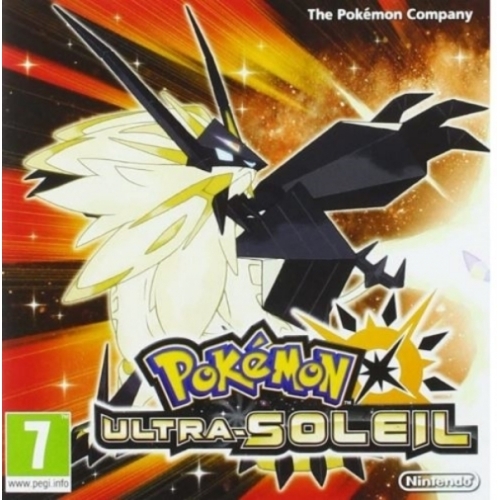 Pokemon Ultra Soleil  3DS avec notice