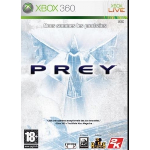 PREY XBOX 360 AVEC NOTICE