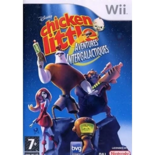 CHICKEN LITTLE AVENTURES INTERGALACTIQUES WII AVEC NOTICE 