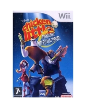 CHICKEN LITTLE AVENTURES INTERGALACTIQUES WII AVEC NOTICE 