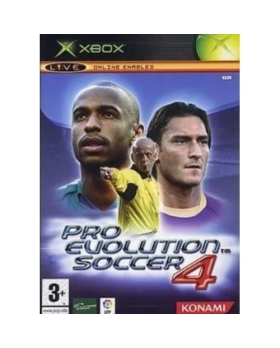 PRO EVOLUTION SOCCER 4 XBOX SANS NOTICE 