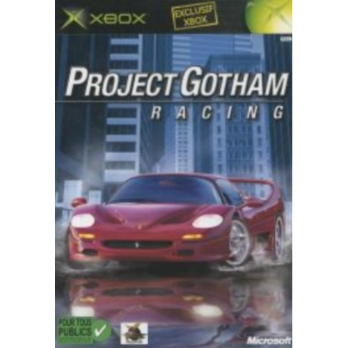 Project Gotham Racing - Xbox AVEC NOTICE 