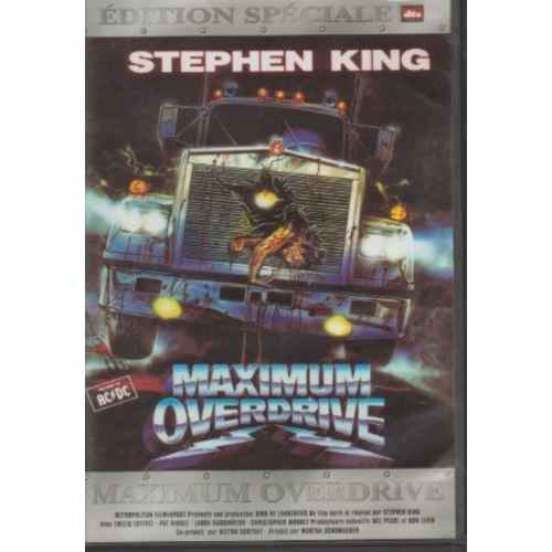 MAXIMUM OVERDRIVE DVD 
