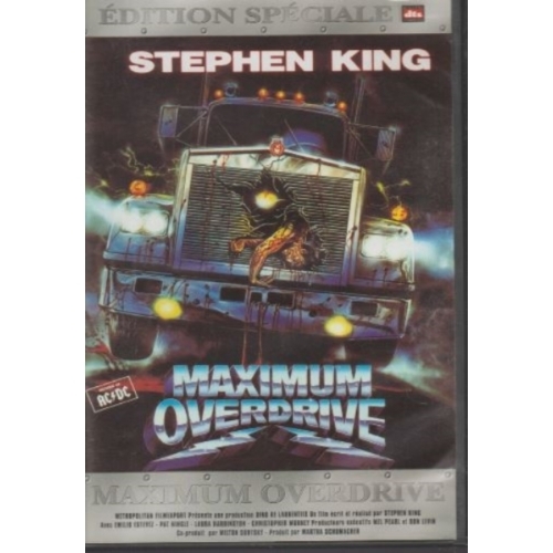 MAXIMUM OVERDRIVE DVD 