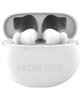 ECOUTEUR SANS FIL BLUETOOTH URBANISTA AVEC REDUCTION DE BRUIT AUTONOMIE:24H BLANC