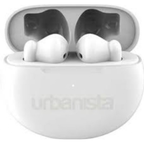 ECOUTEUR SANS FIL BLUETOOTH URBANISTA AVEC REDUCTION DE BRUIT AUTONOMIE:24H BLANC